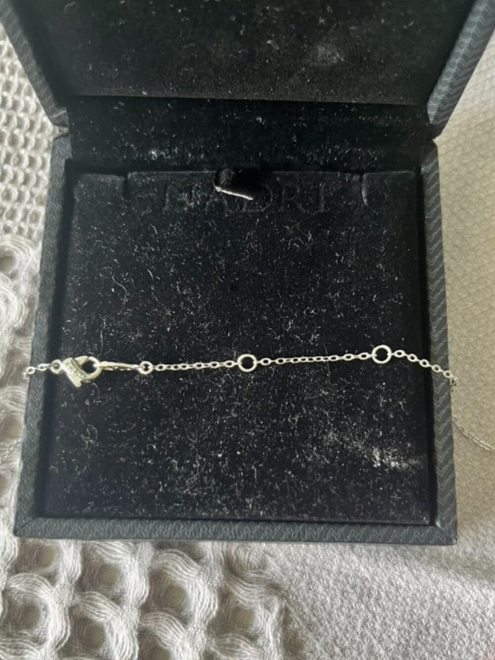 Nadri Letter "N" Pendant Necklace - Picture 4 of 5